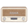Denver Radio retro DAB+/FM Denver DAB-18 ligh wood - 1535077 - zdjęcie 2